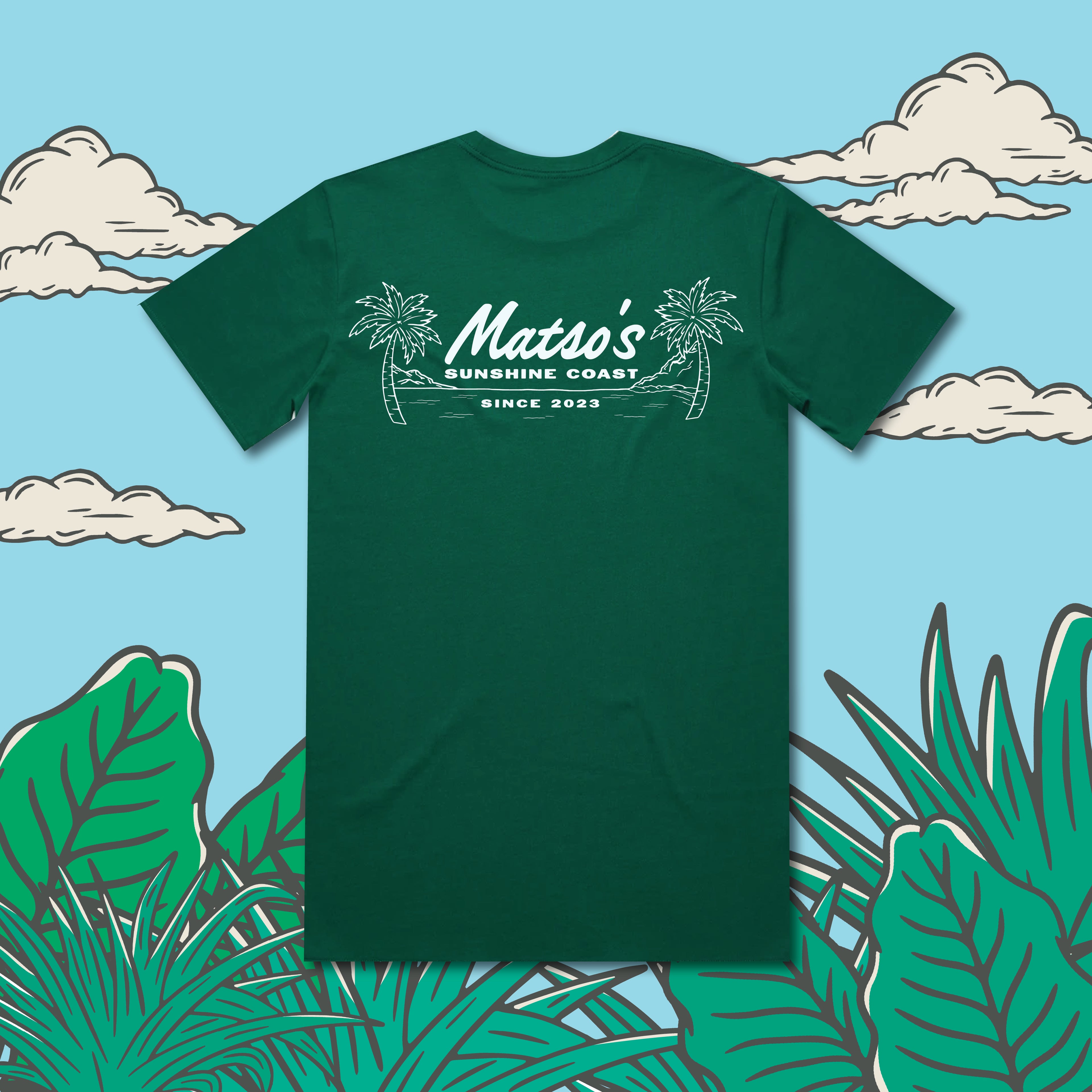 Matso's Palm Trees - Green