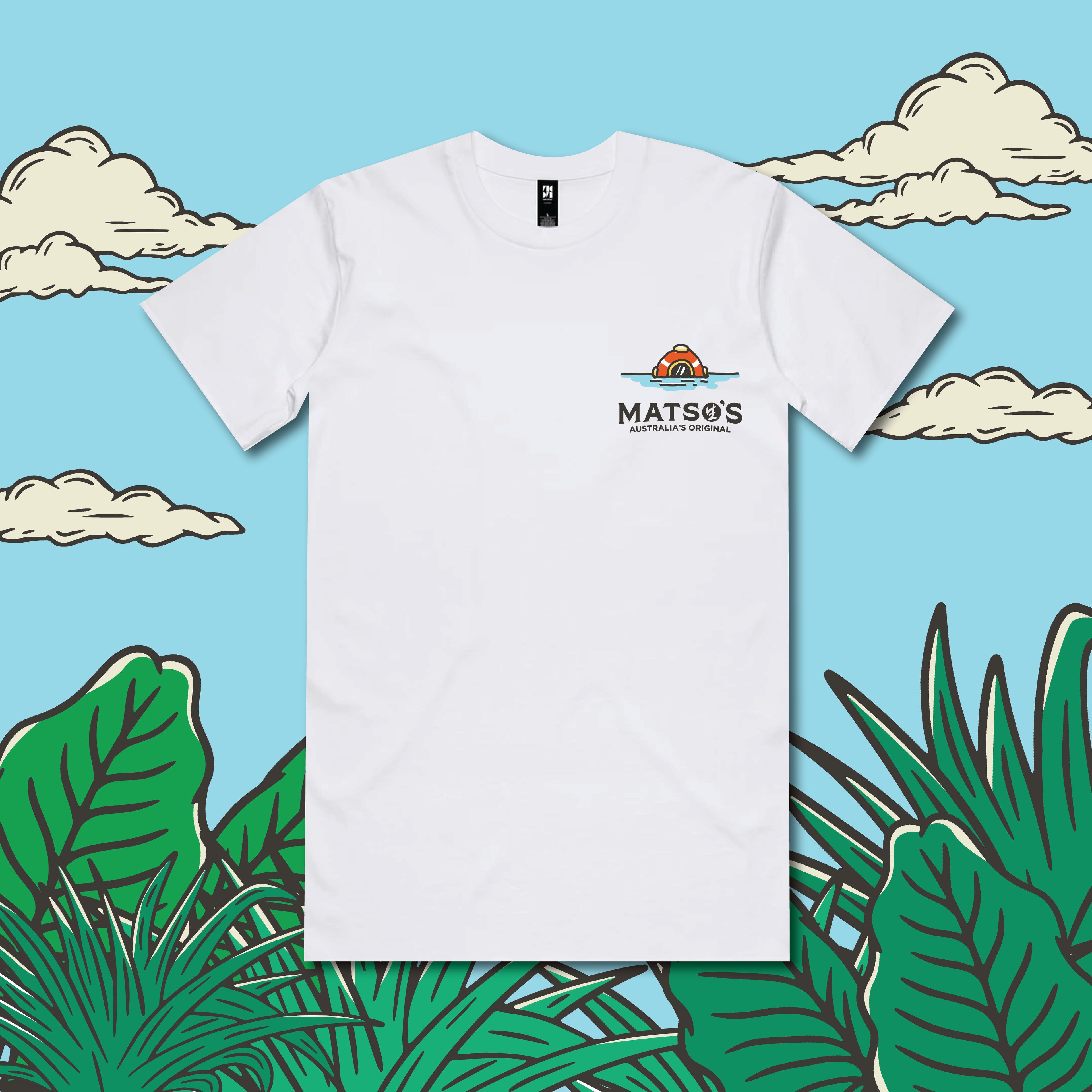 Diver Dan Tee - White