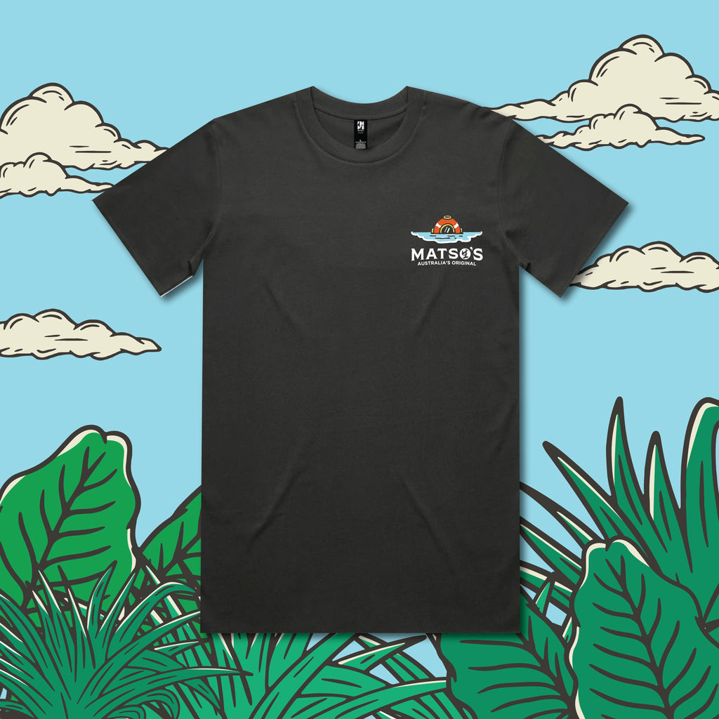 Diver Dan Tee - Charcoal