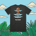 Diver Dan Tee - Charcoal